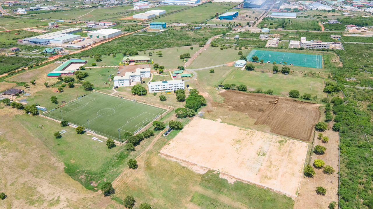 GFA commences construction of Two Natural Grass Pitches at Ghanaman Soccer Centre of Excellence (GSCE)