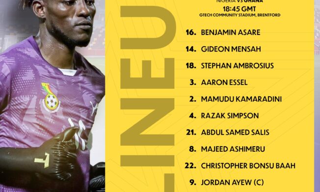Otto Addo names two debutants in starting lineup for Nigeria clash