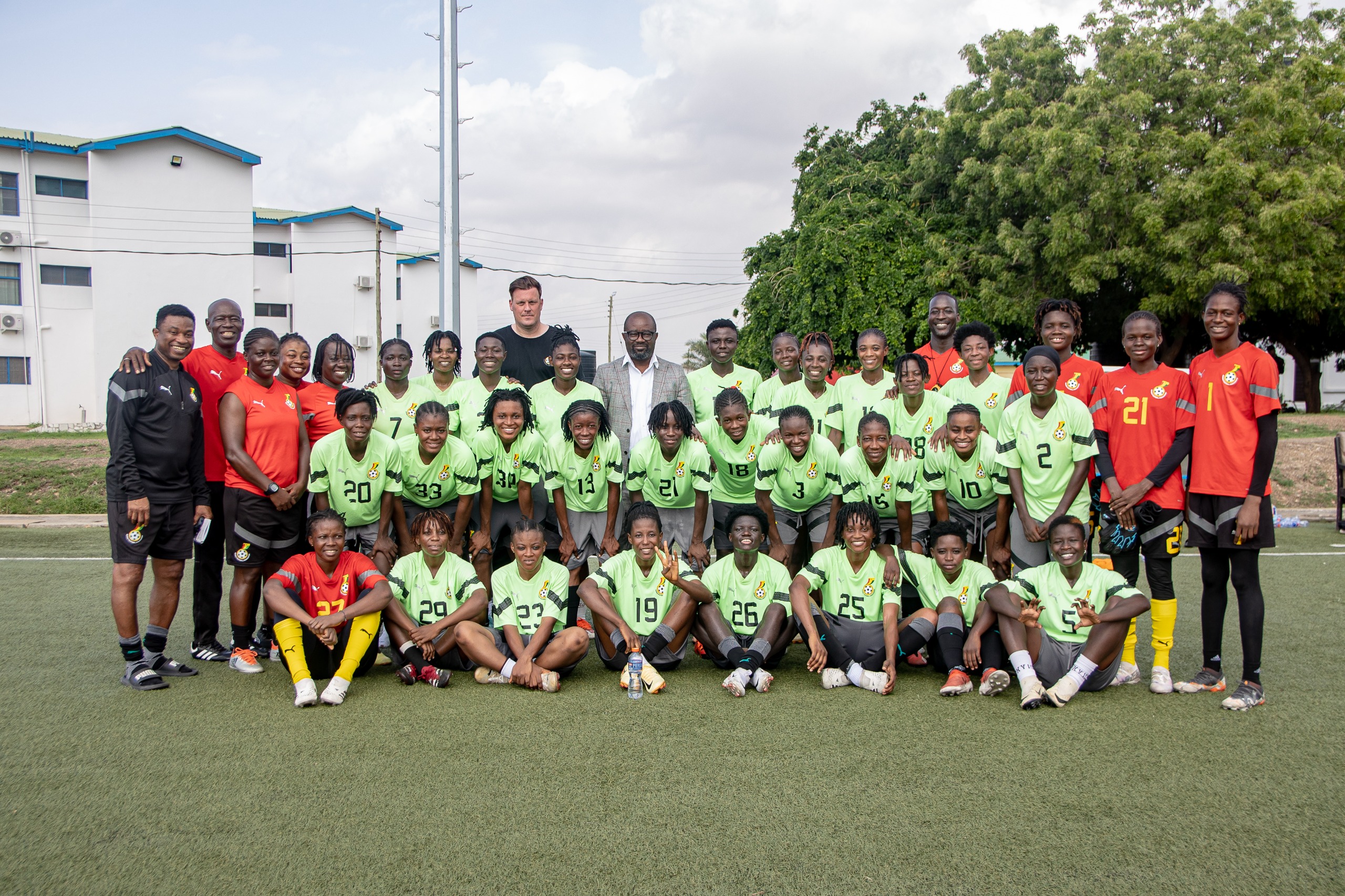 President Kurt E.S Okraku pays working visit to Black Queens and Black Princesses