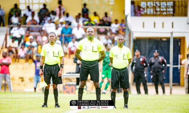Match Officials for Access Ban Division One League Matchday 28