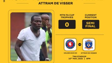 MTN FA Cup: Profile of Attram De Visser head coach Godwin Attram