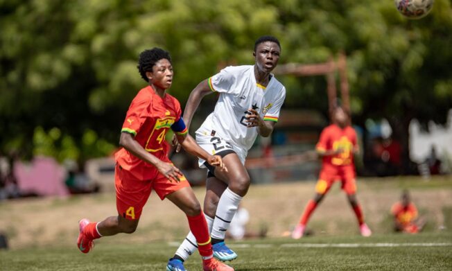 Black Queens' internal game ends 3-0 in favor of Alice Kusi's red team