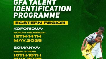 Talent Identification Programme kicks off in Eastern Region this week