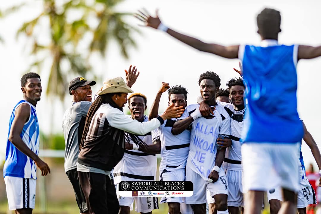 Swedru All Blacks extend winning streak, Sefwi All Stars beat UCC Youngsters to move out of danger in Zone Two