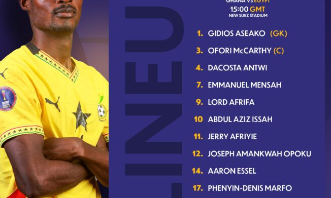 BLACK SATELLITES ANNOUNCE STARTING LINEUP FOR QUARTERFINAL CLASH AGAINST HOSTS EGYPT