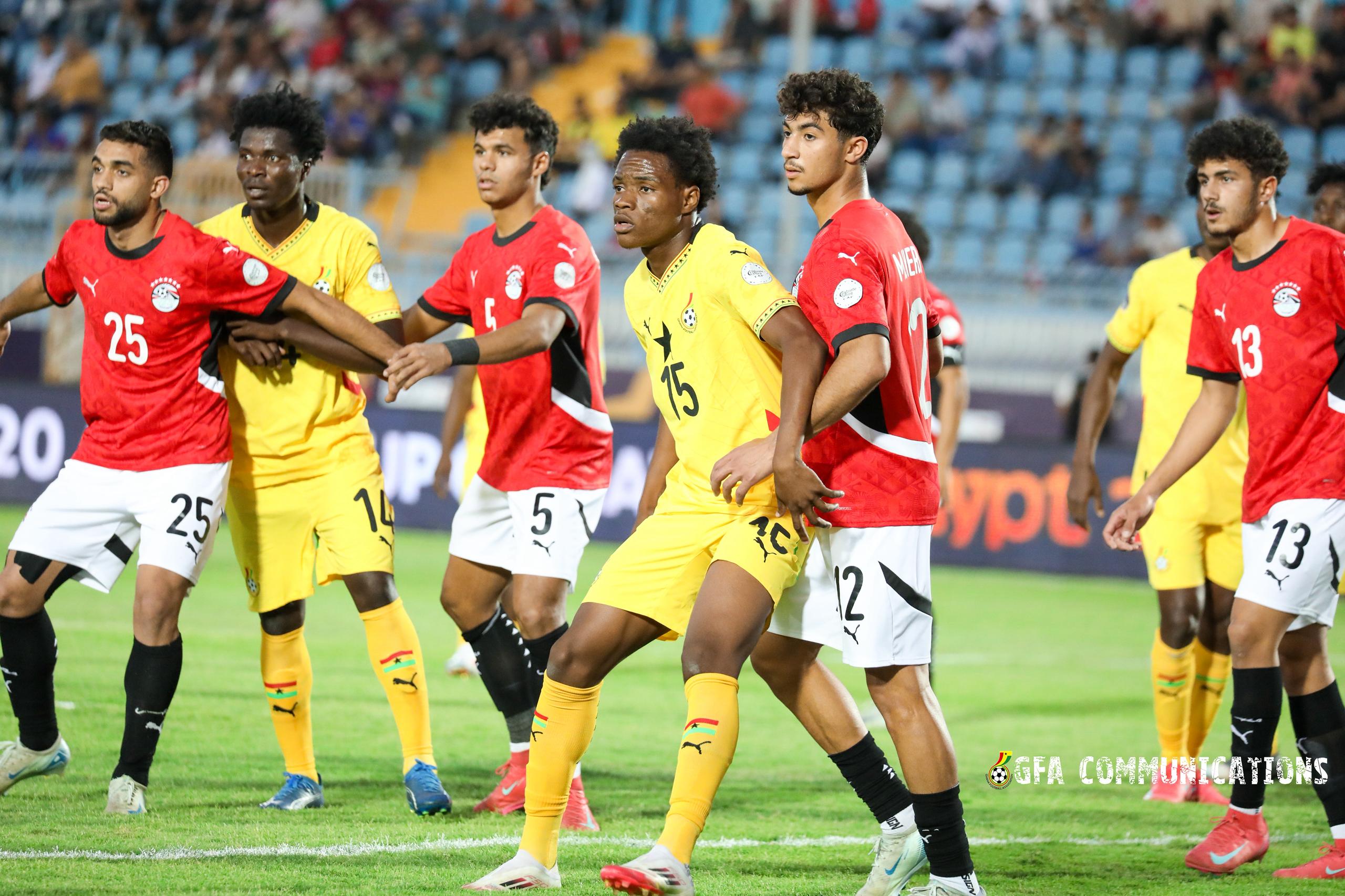 Ghana vs Egypt – Quarterfinal Thriller at the TotalEnergies U-20 Africa Cup of Nations