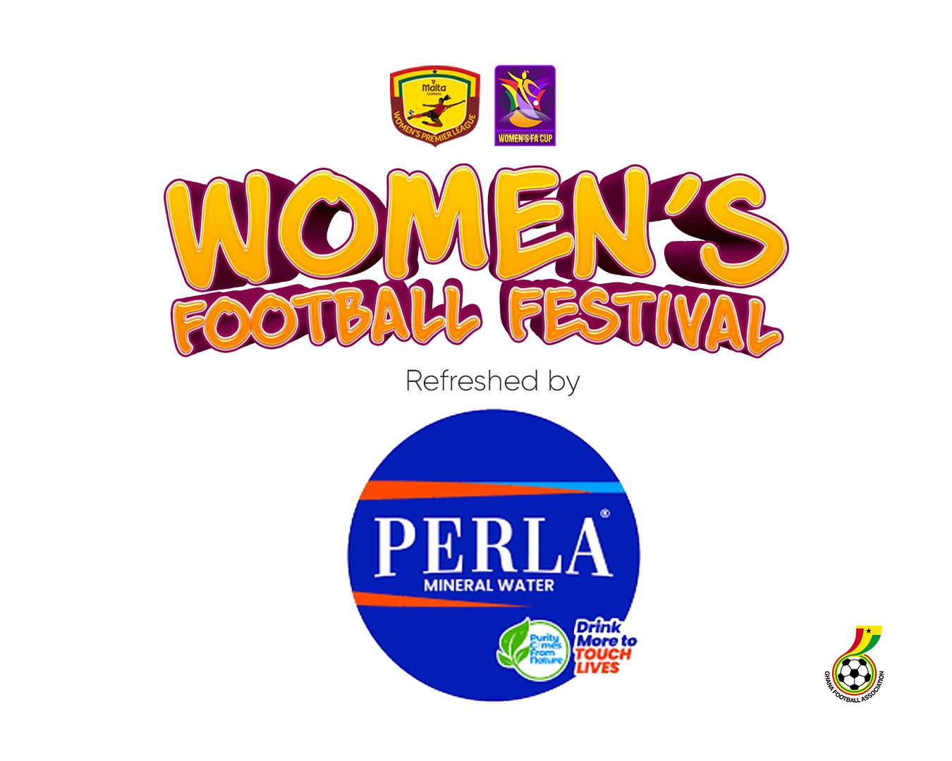 Perla Mineral Water partners with Women's Football Festival 2025