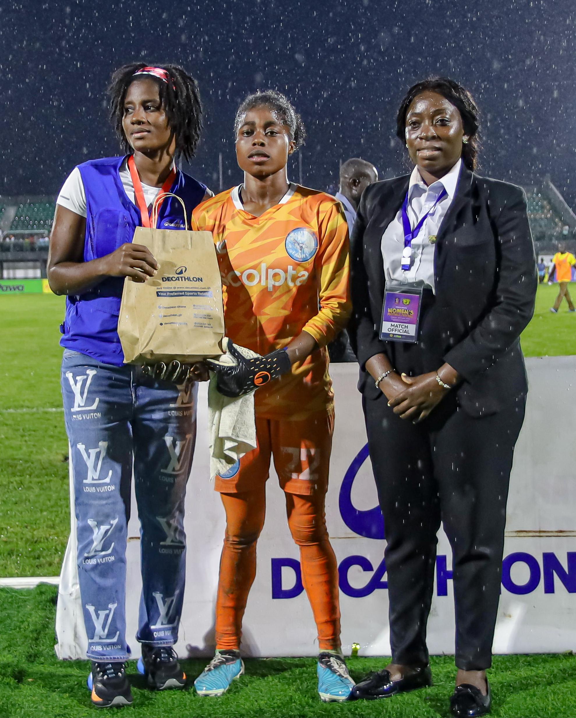 Faith Ladies' Anabel Bansah wins dual awards in Women's FA Cup final