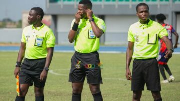 Match Officials for Ghana Premier League Matchday 33