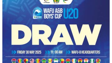 Draw for Inaugural WAFU A&B U-20 Cup Ghana 2025 Takes Place in Abidjan