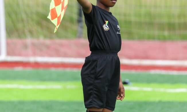 FIFA Women's Football Campaign 2025: Asomaniwaa Akoto Akrofi -the 7-year-old referee making history in the Eastern Region