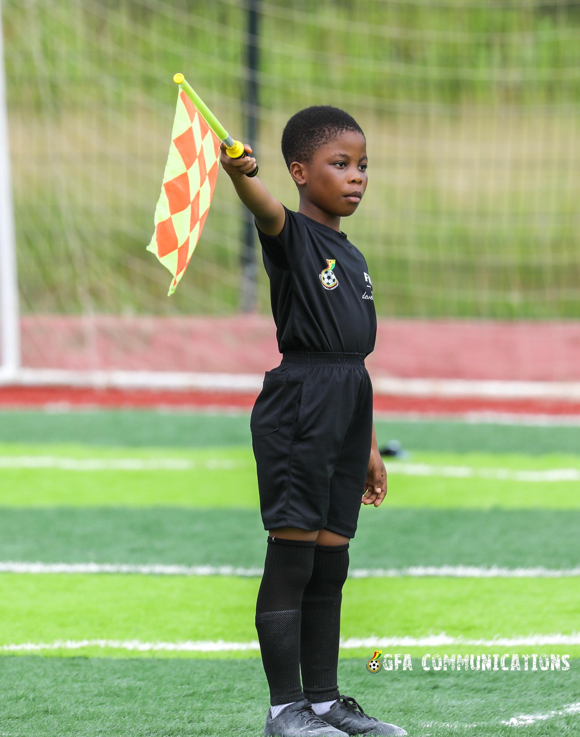 FIFA Women's Football Campaign 2025: Asomaniwaa Akoto Akrofi -the 7-year-old referee making history in the Eastern Region