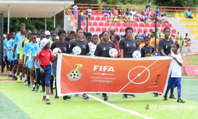 FIFA Women's Football Campaign 2025: Primary schools thrill fans in group stage