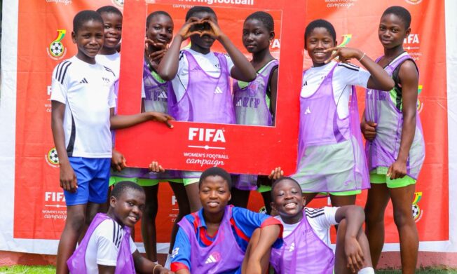 FIFA Women's Football campaign 2025 inspires 320 Basic School Girls in Koforidua