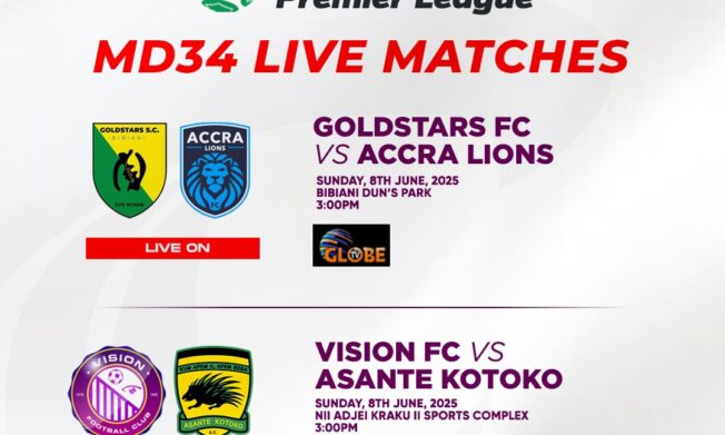 TV schedule for Premier League Matchday 34 announced