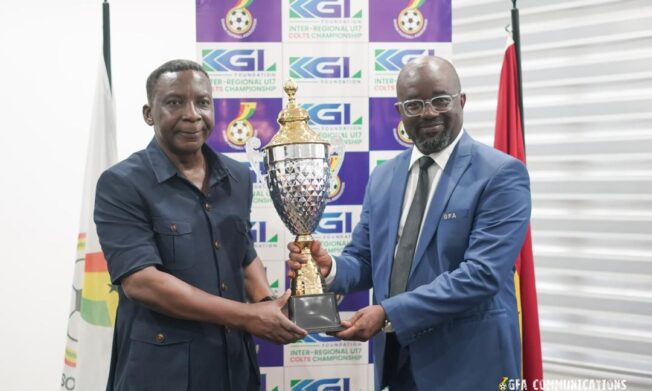 Power to the Youth: GFA presents medals, plagues and trophies to RFAs to support Colts football 