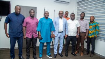 President Kurt Edwin Simeon-Okraku meets committee for inaugural 2nd Division Elite U19 Championship