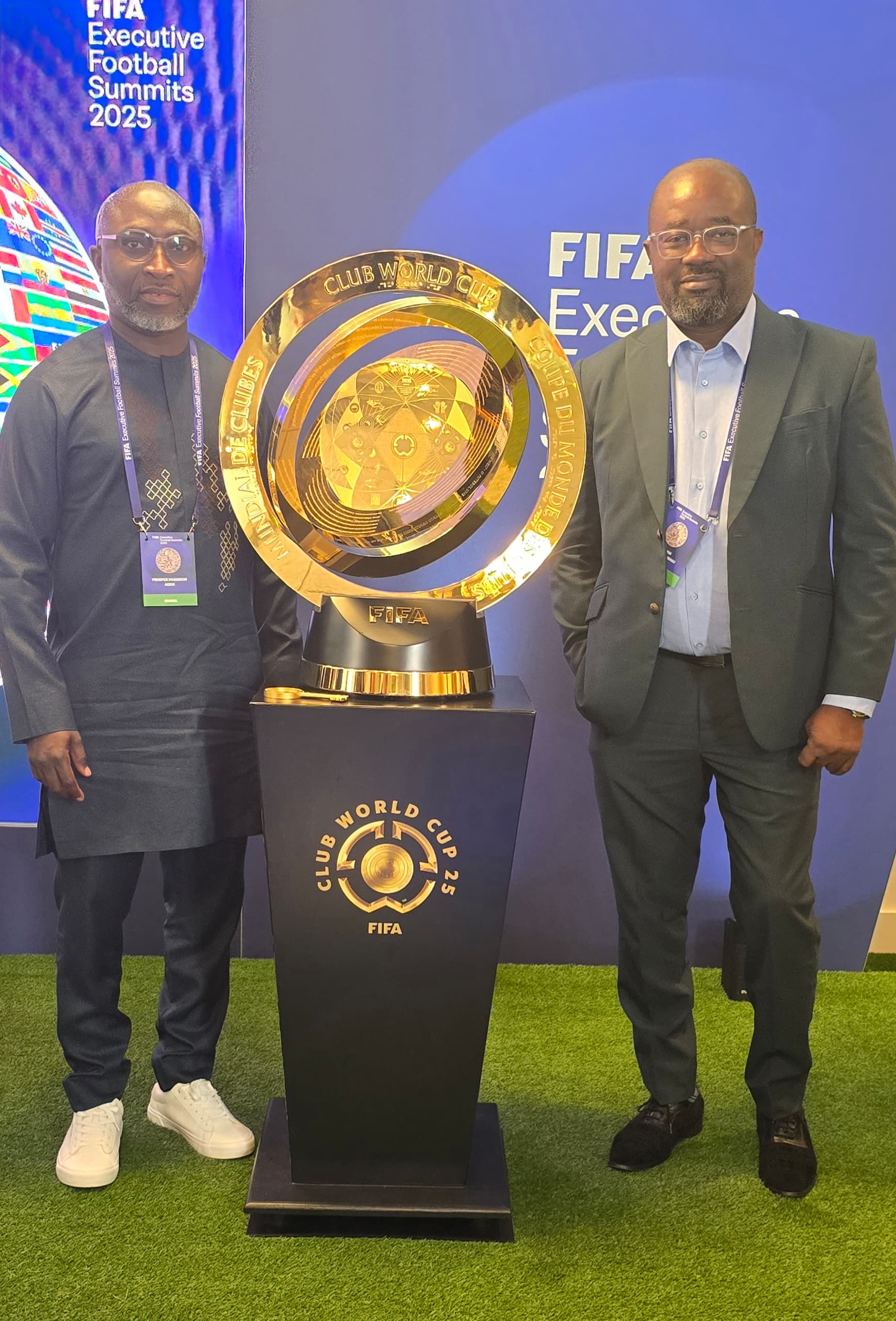 GFA President and General Secretary attend 2025 FIFA Executive Football Summit in Miami