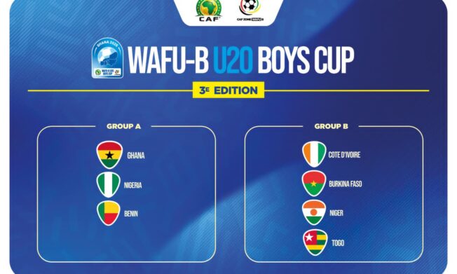 Ghana face Nigeria and Benin in WAFU B U-20 Cup of Nations
