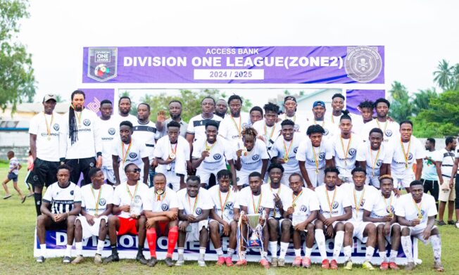 Swedru All Blacks crowned Access Bank Division One League Zone Two Champions