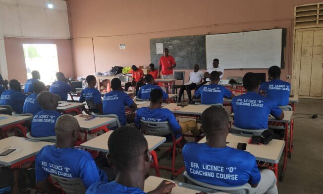 GFA commences Free Licence D Coaching Course in Upper East Region