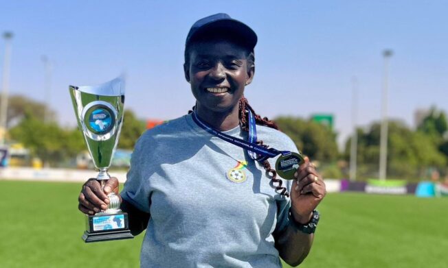 Ghana's Joyce Boatey-Agyei certified as elite CAF Football Instructor