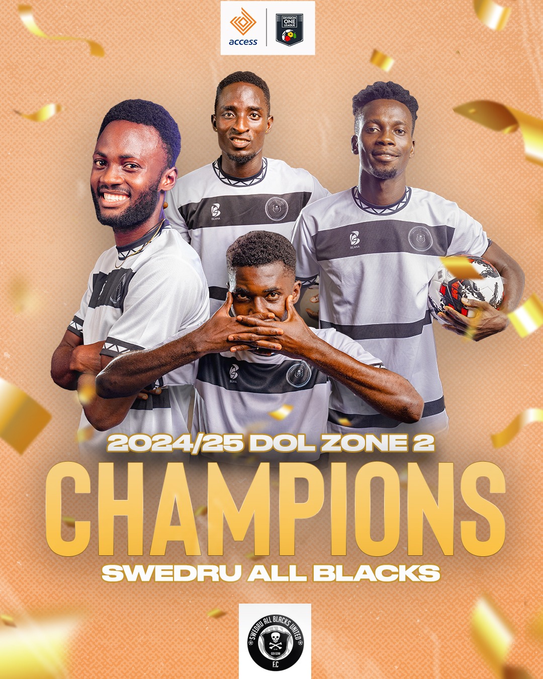 Swedru All Blacks secure Ghana Premier League qualification after 16 years