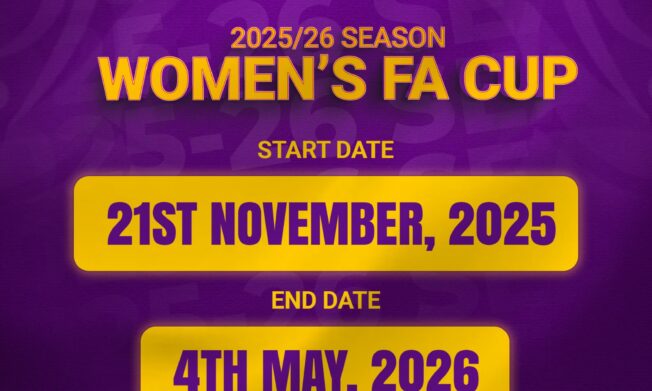 2025/26 Women’s FA Cup kicks start on November 21