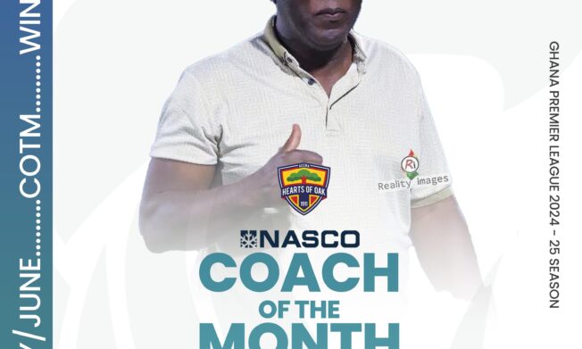 Aboubakar Ouattara wins May/June NASCO coach of the month