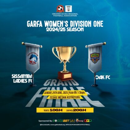https://www.ghanafa.org/womens-football-oak-fc-to-battle-sissamba-ladies-for-ga-rfa-womens-division-one-supremacy