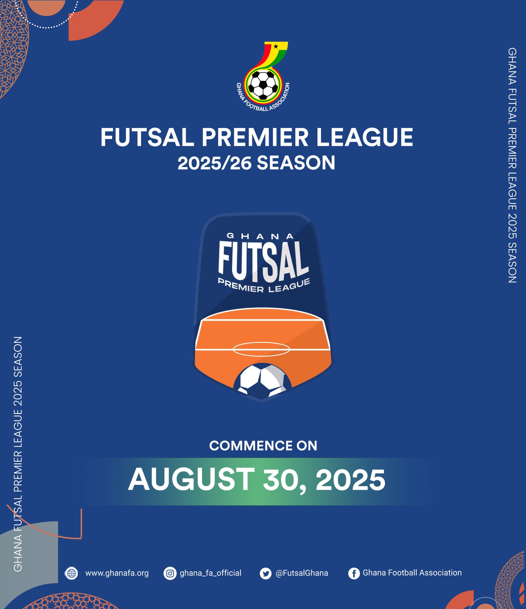 2025 Futsal Premier League Set to Kick Off August 30
