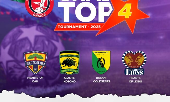GFA approves 2025 GHALCA Top 4 Tournament set for August 20–24 in Kumasi