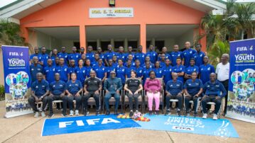 General Secretary Prosper Harrison Addo opens 2025 FIFA MA Young Talent Referees Course in Prampram