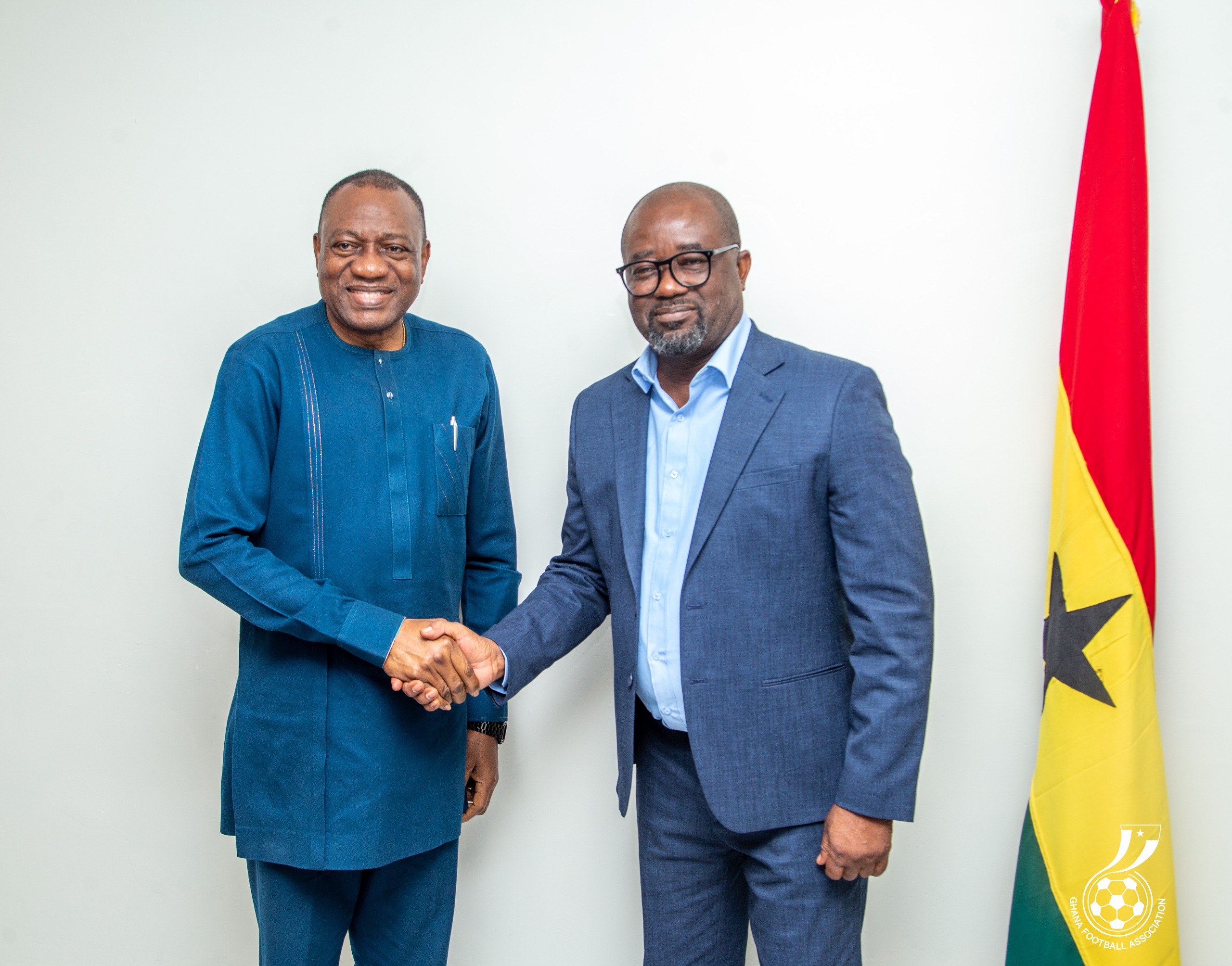 President Kurt E.S Okraku pays courtesy call on Minister for Labour, Jobs and Employment to explore collaborative opportunities