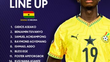Bless Ege, Musibau start for Ghana in WAFU B U-20 Cup opener against Nigeria