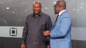 President Simeon-Okraku addresses Presidency during Black Queens' visit