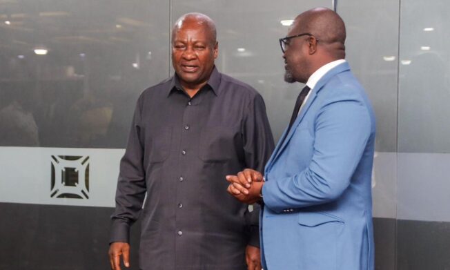 President Simeon-Okraku addresses Presidency during Black Queens' visit