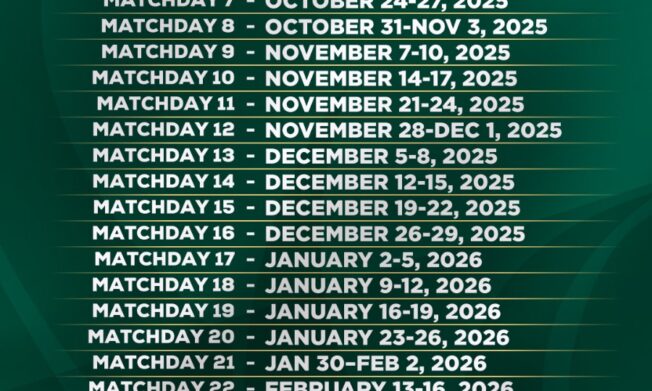 Dates for 2025/26 Premier League season released