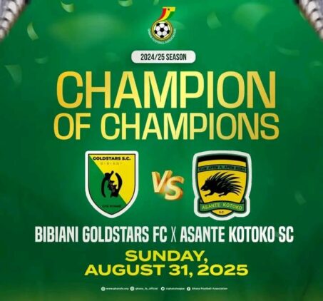2025 Champion of Champions Set for August 31st Showdown - Ghana