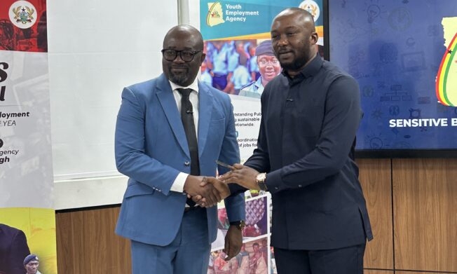 President Kurt E.S Okraku leads delegation to YEA for strategic Youth Development Partnership
