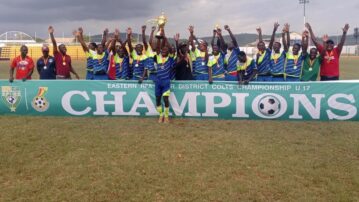 Kwahu East and New Juaben Clinch Eastern Region Inter-District U17 and U15 Colts Championship