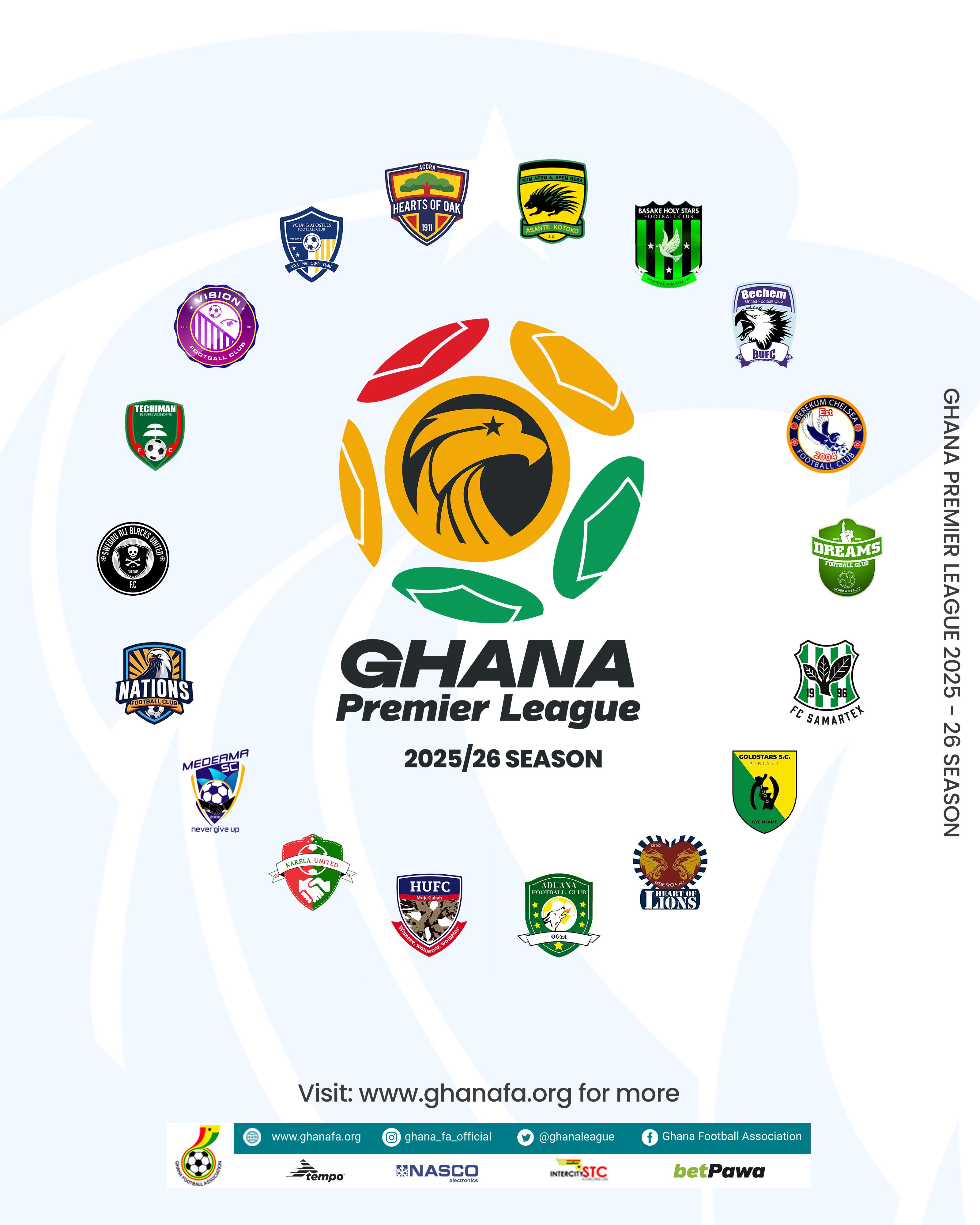 Three new faces set to announce presence in 2025/26 Ghana Premier League