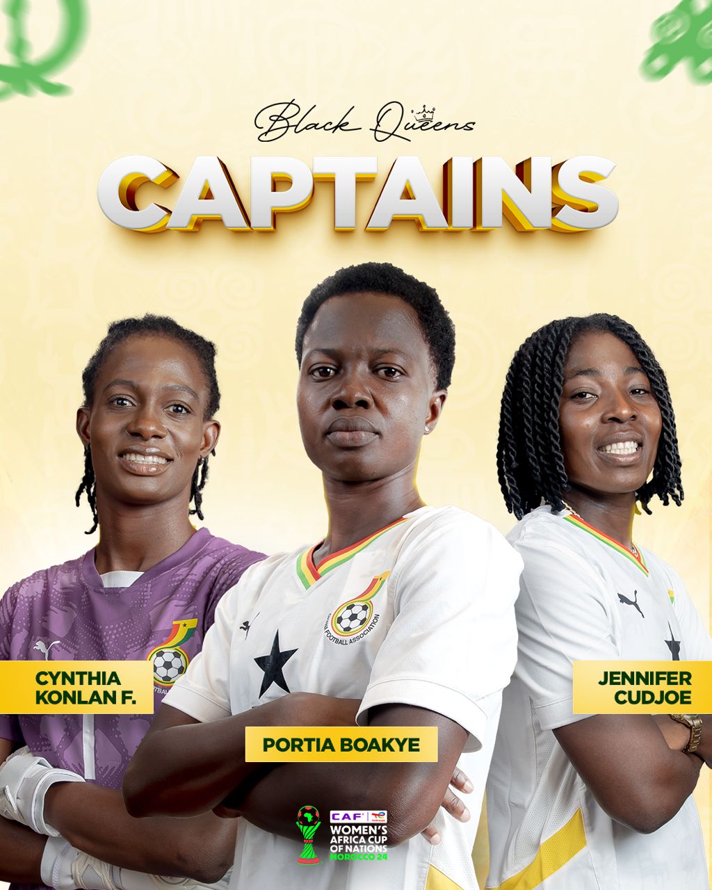 A new era for Black Queens captaincy: Three Queens, One Mission