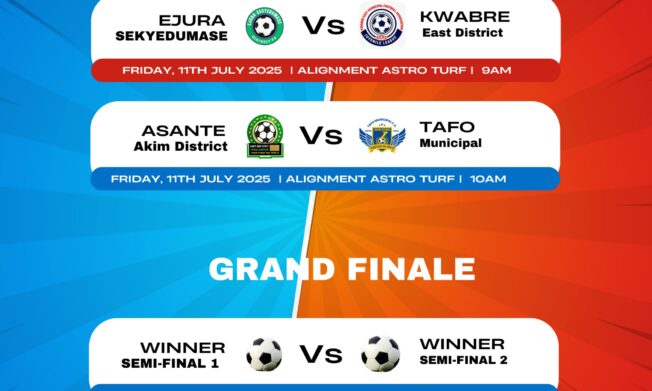 Ashanti Regional Colts Festival Semi-Finals Set for Friday, July 11 at Sofoline