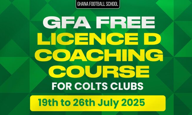 Central Region to Host Free License D Coaching Course for Colts Coaches from July 19 to 26