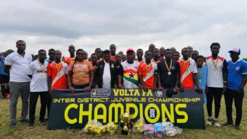 South Tongu and Ho Municipal Crowned Champions at Volta FA Colts Inter-District Festival