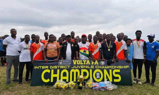 South Tongu and Ho Municipal Crowned Champions at Volta FA Colts Inter-District Festival