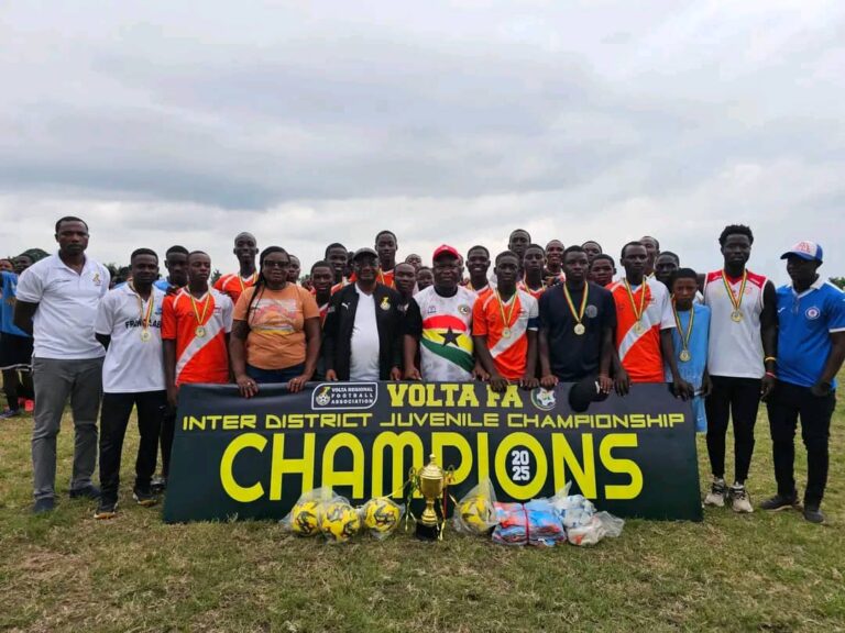 South Tongu and Ho Municipal Crowned Champions at Volta FA Colts Inter-District Festival