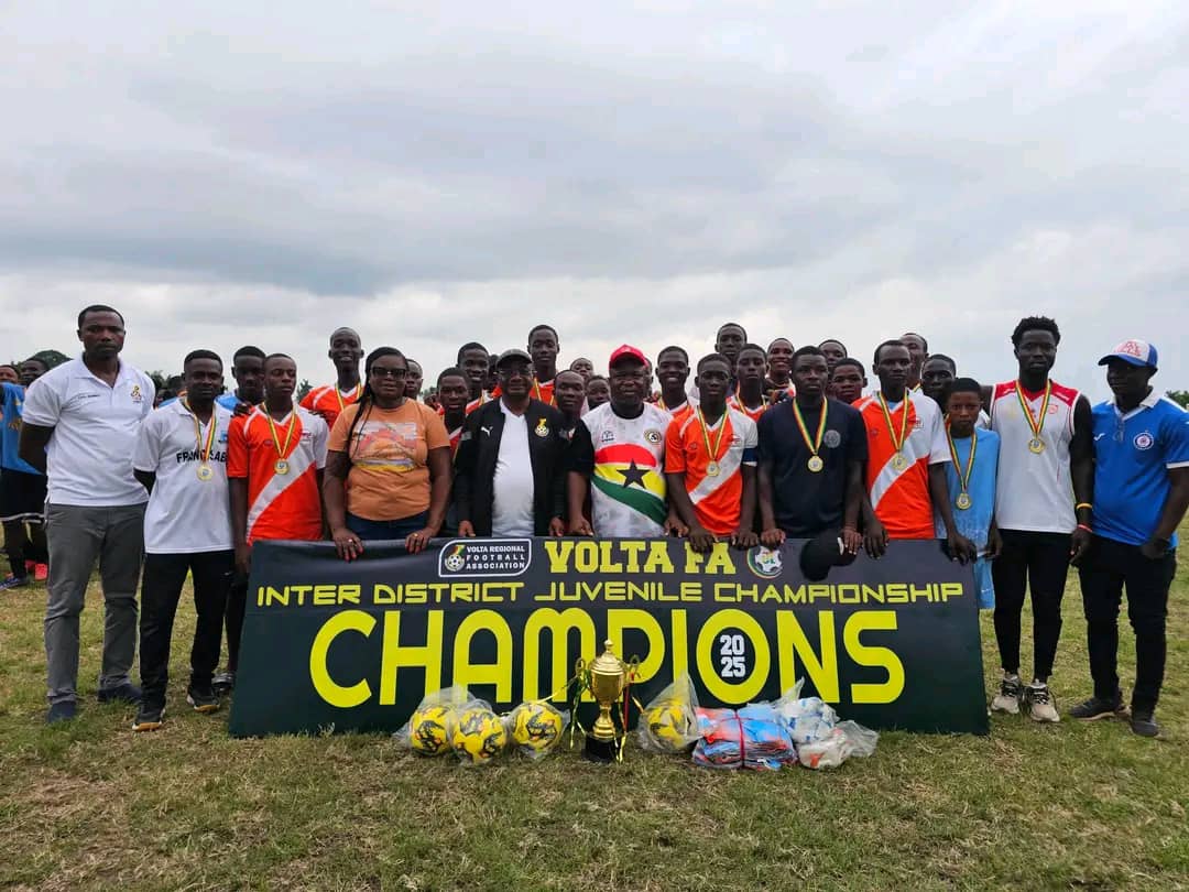 South Tongu and Ho Municipal Crowned Champions at Volta FA Colts Inter-District Festival