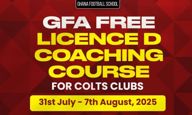 Free Licence D Coaching Course for Colts Coaches Set to Begin in Ashanti Region